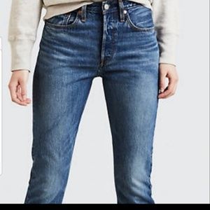 Levi 501 skinny high rise, 27x30